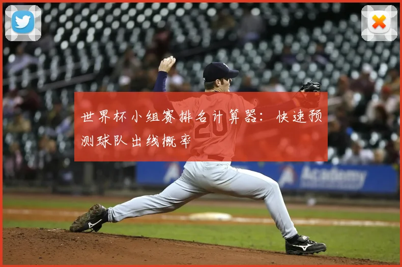 世界杯小组赛排名计算器：快速预测球队出线概率